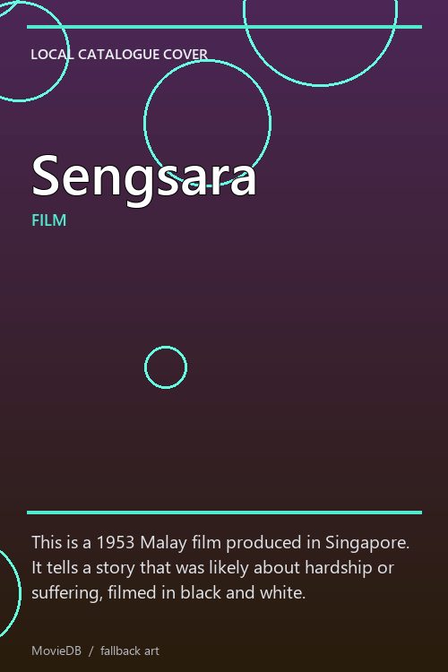 Sengsara poster