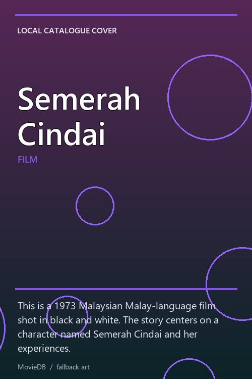 Semerah Cindai poster
