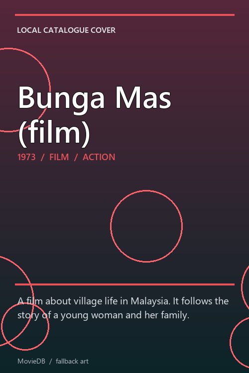 Bunga Mas (film) poster