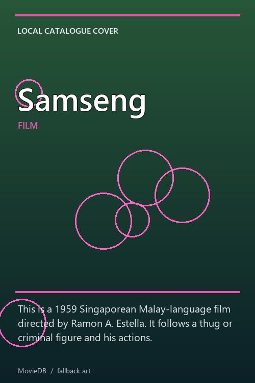 Samseng poster