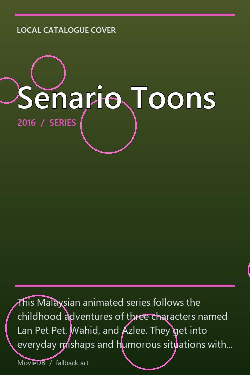 Senario Toons poster
