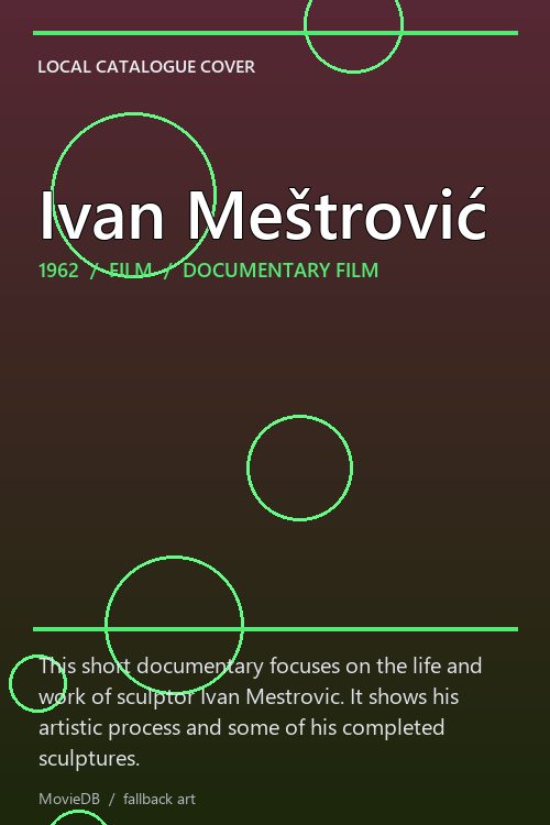 Ivan Meštrović poster