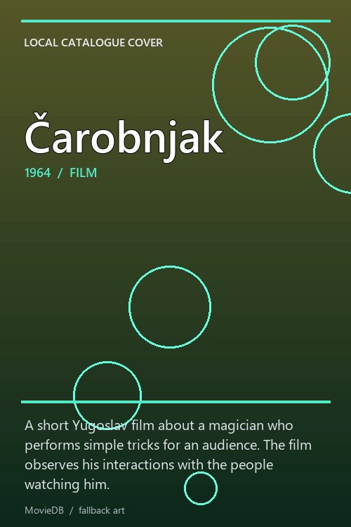 Čarobnjak poster