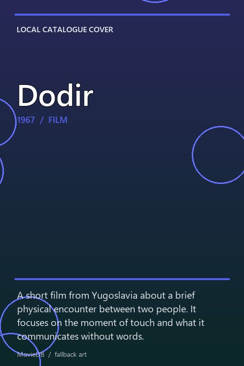 Dodir poster