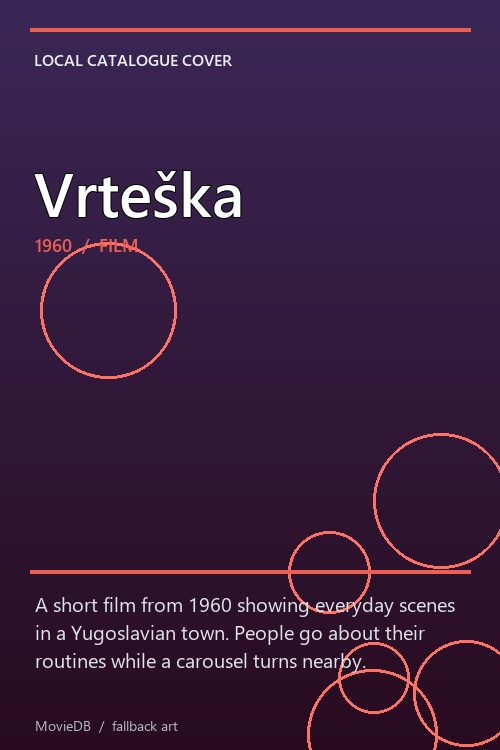 Vrteška poster