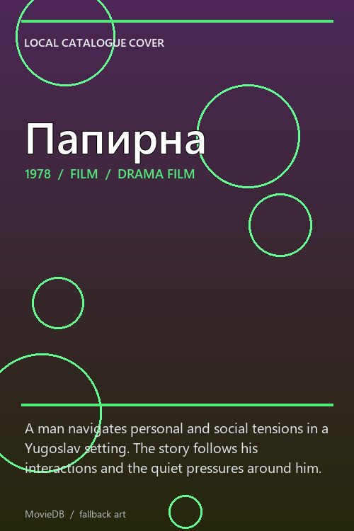 Папирна poster