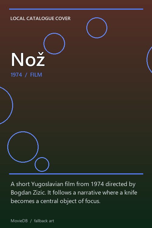 Nož poster