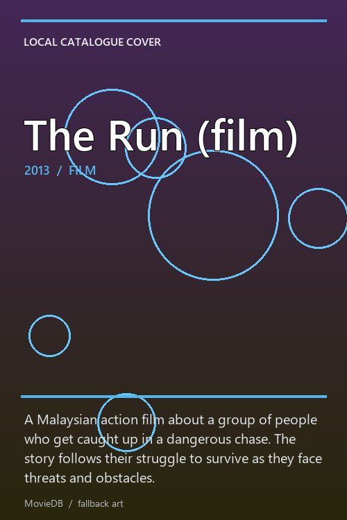 The Run (film) poster