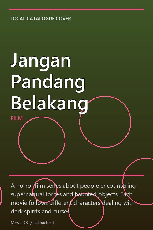 Jangan Pandang Belakang poster