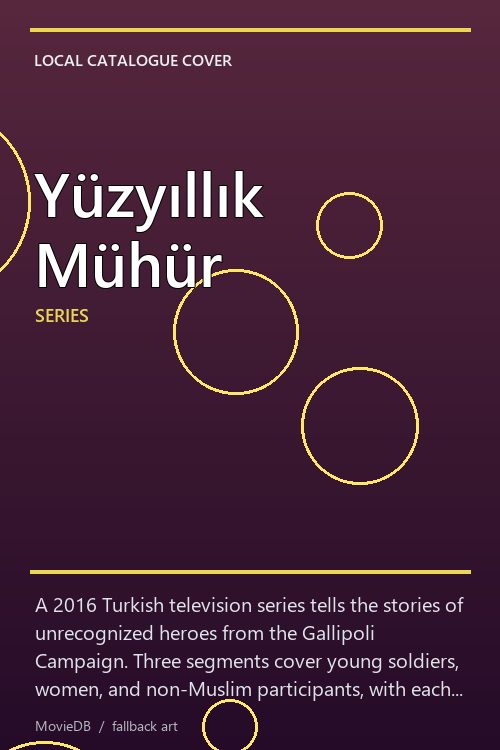 Yüzyıllık Mühür poster