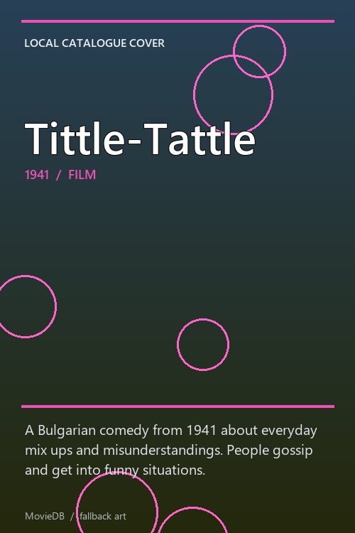 Tittle-Tattle poster