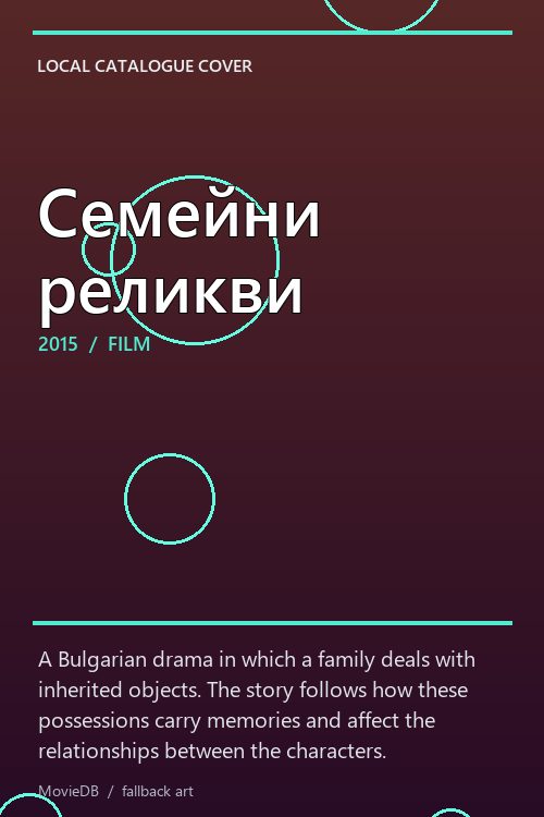 Семейни реликви poster