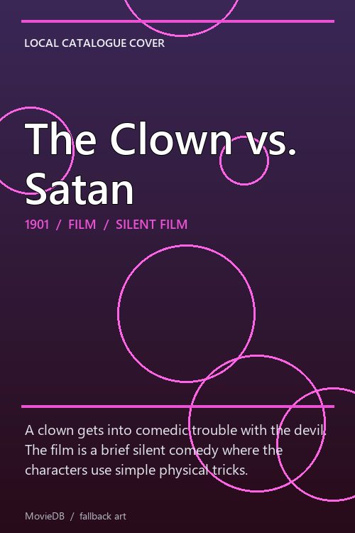 The Clown vs. Satan poster
