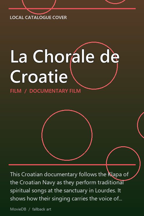 La Chorale de Croatie poster