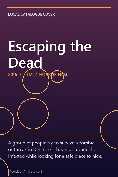 Escaping the Dead poster