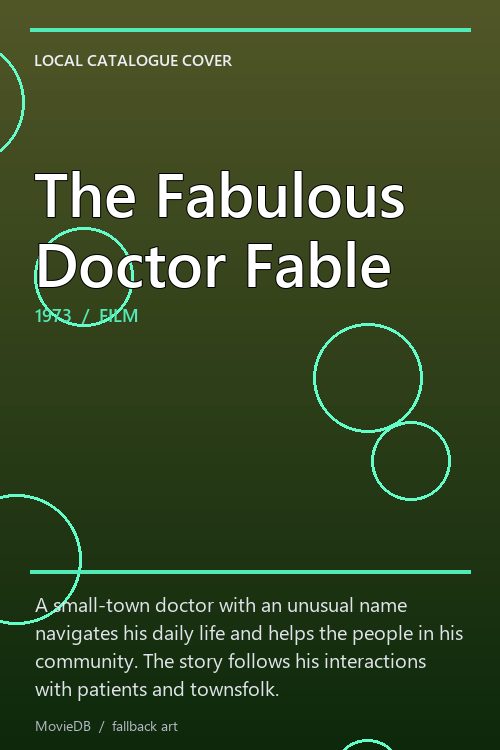 The Fabulous Doctor Fable poster