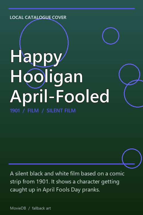 Happy Hooligan April-Fooled poster