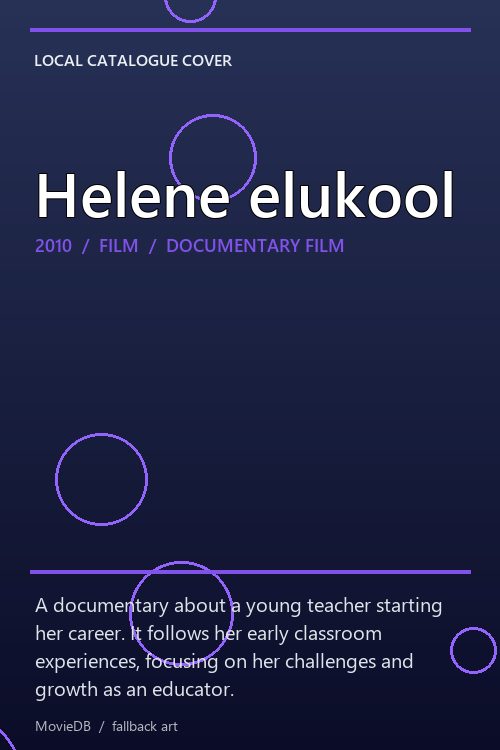 Helene elukool poster