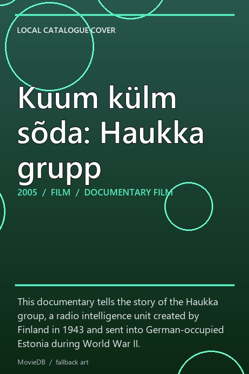 Kuum külm sõda: Haukka grupp poster