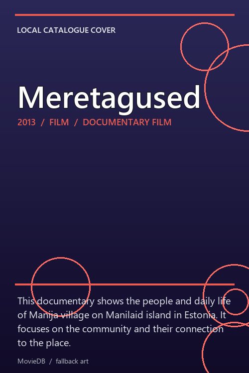 Meretagused poster