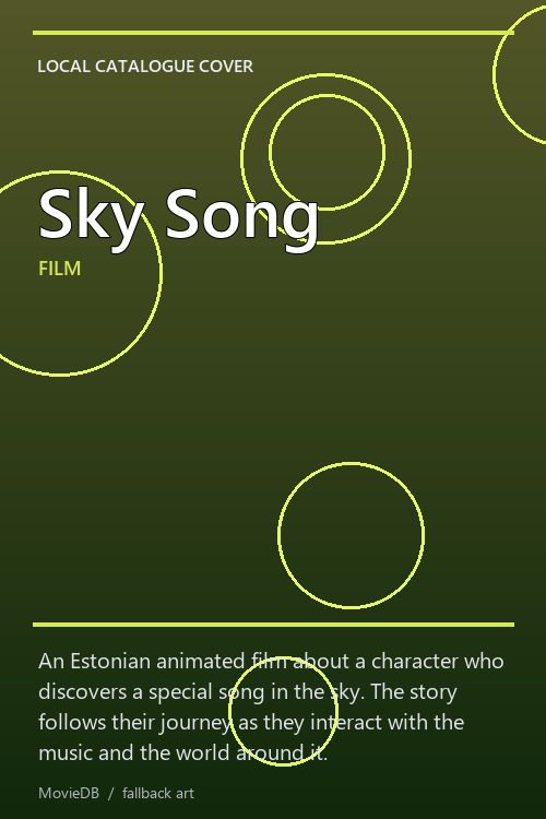 Sky Song poster
