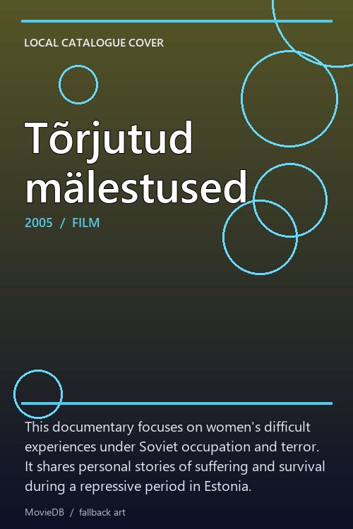 Tõrjutud mälestused poster