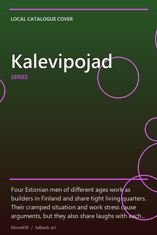 Kalevipojad poster