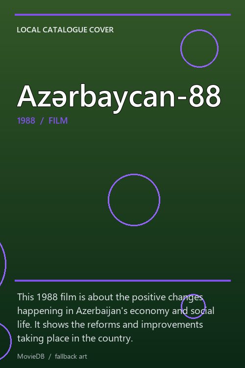 Azərbaycan-88 poster