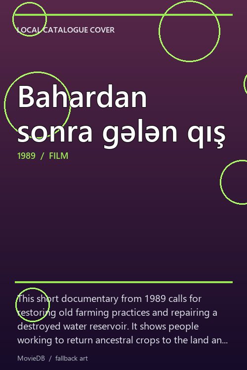 Bahardan sonra gələn qış poster