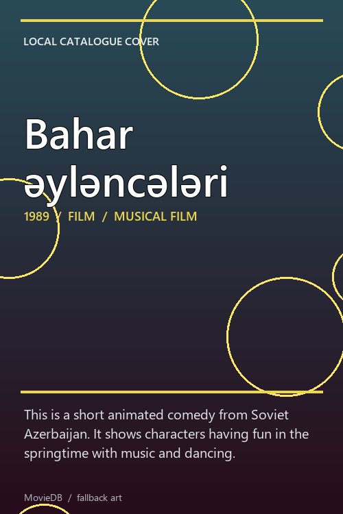 Bahar əyləncələri poster
