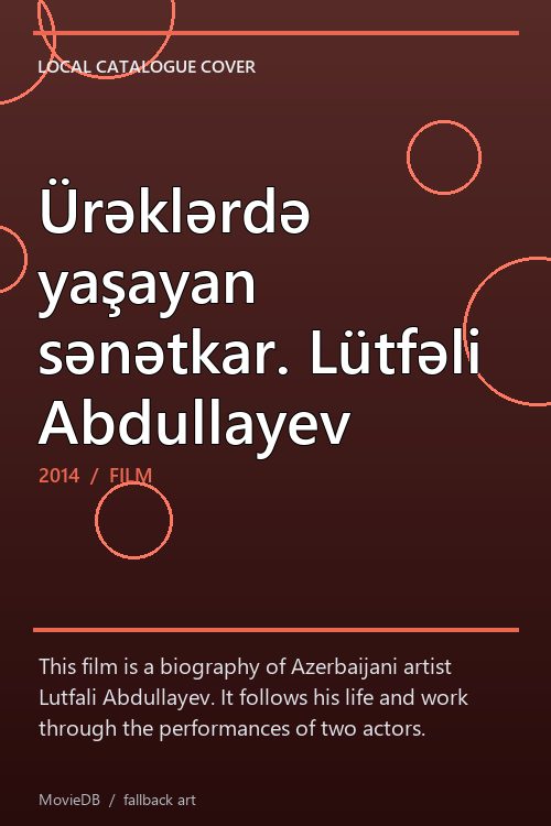 Ürəklərdə yaşayan sənətkar. Lütfəli Abdullayev poster