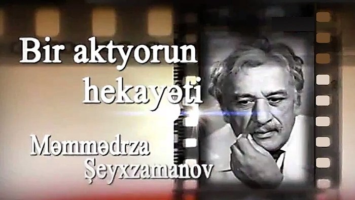 Bir aktyorun hekayəti. Məmmədrza Şeyxzamanov poster