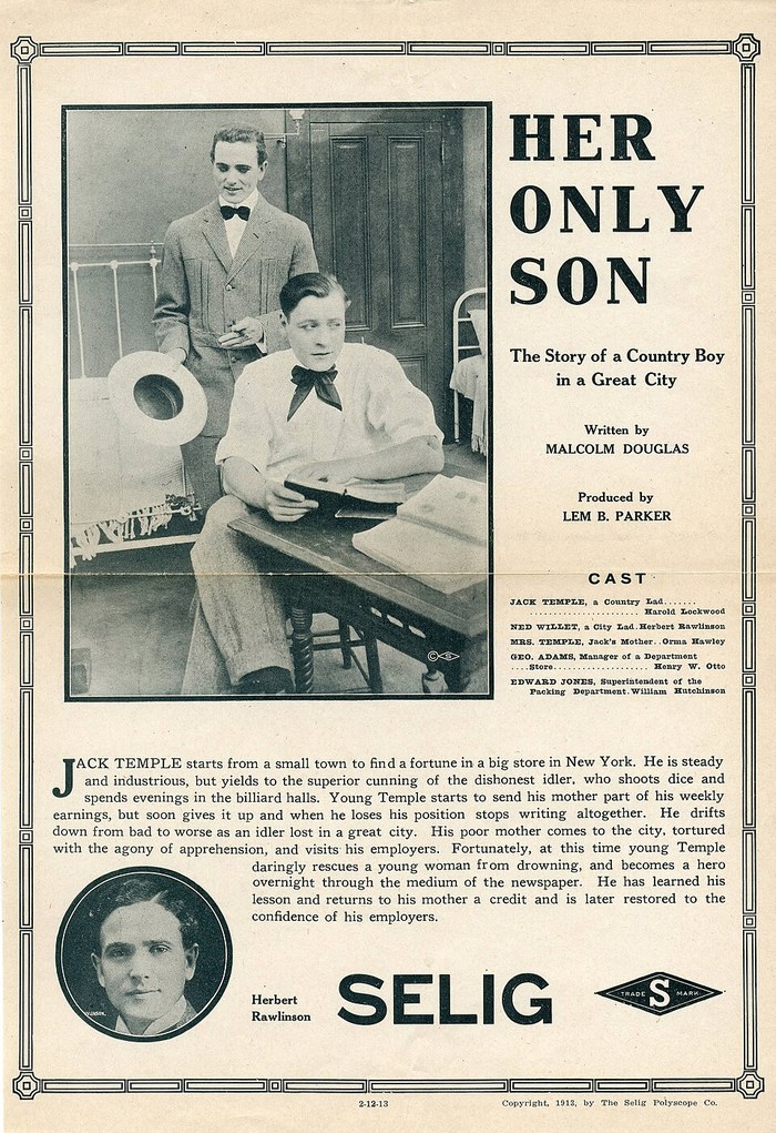Her Only Son poster