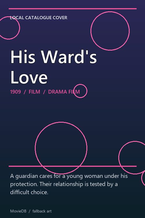 His Ward's Love poster