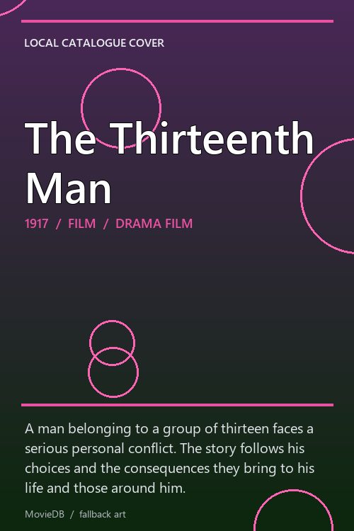 The Thirteenth Man poster