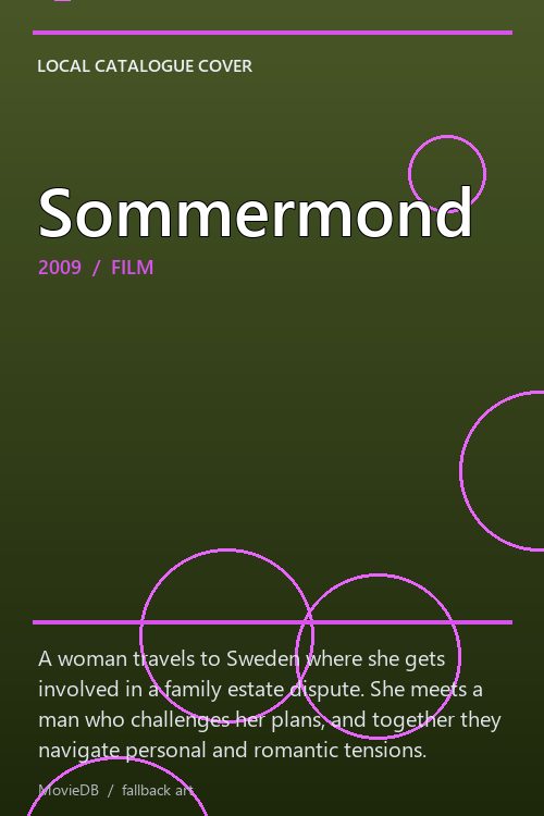 Sommermond poster