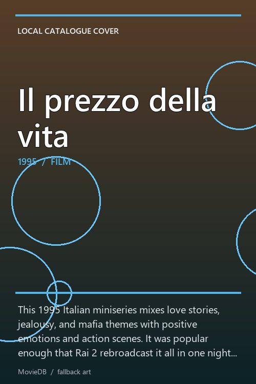Il prezzo della vita poster