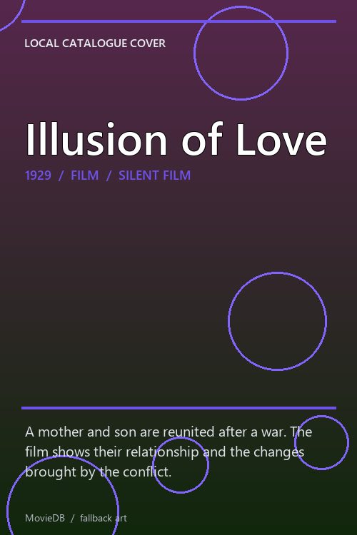 Illusion of Love poster