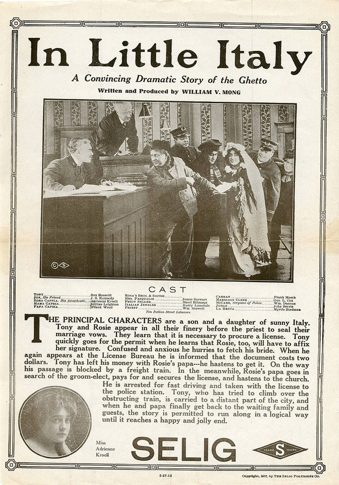 In Little Italy poster