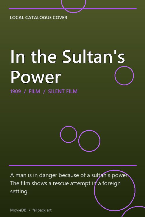 In the Sultan's Power poster