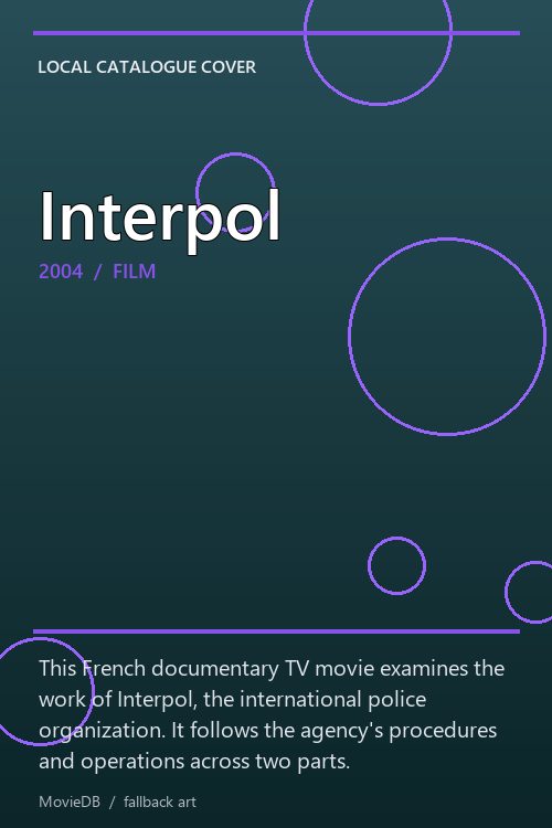 Interpol poster