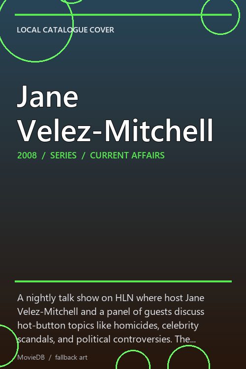 Jane Velez-Mitchell poster