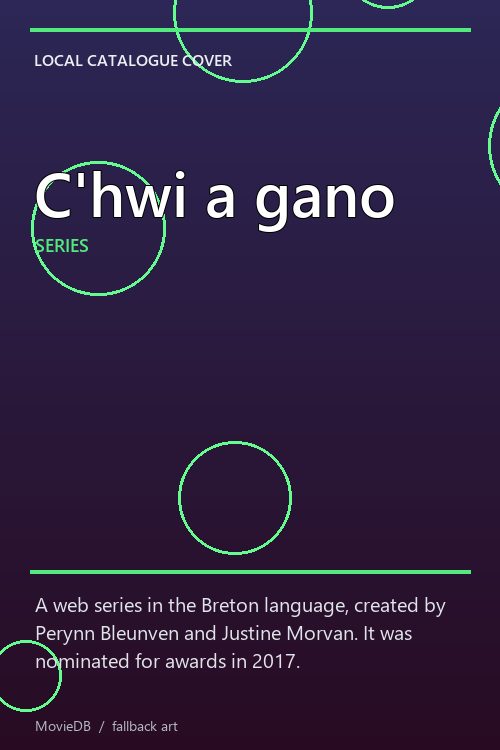 C'hwi a gano poster