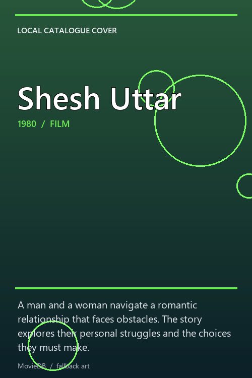 Shesh Uttar poster