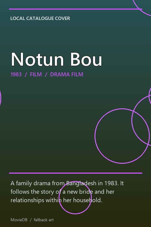 Notun Bou poster
