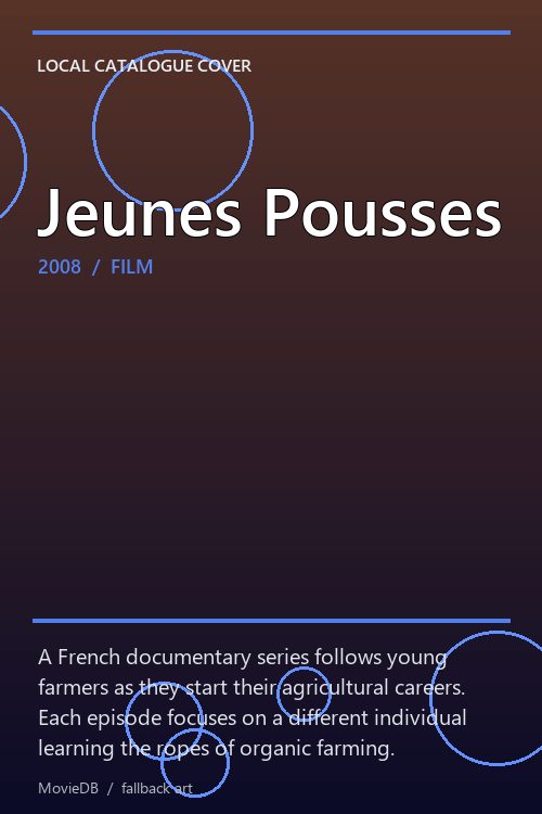 Jeunes Pousses poster