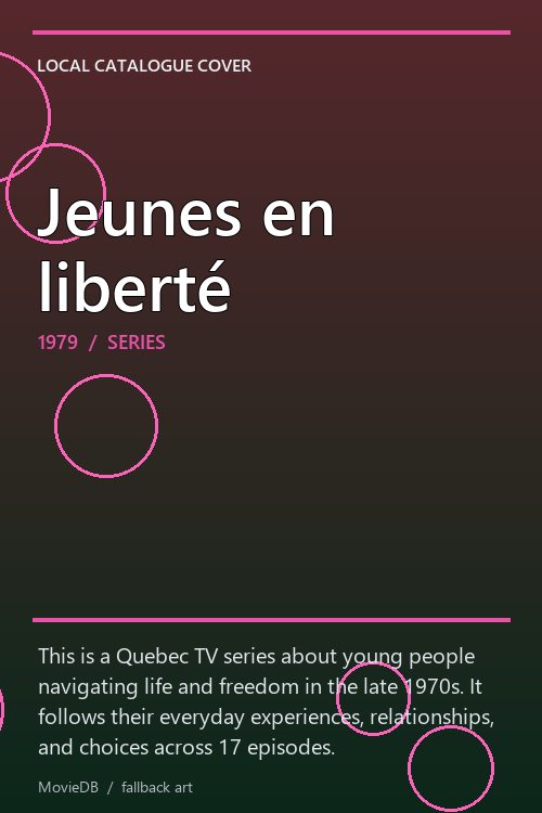 Jeunes en liberté poster