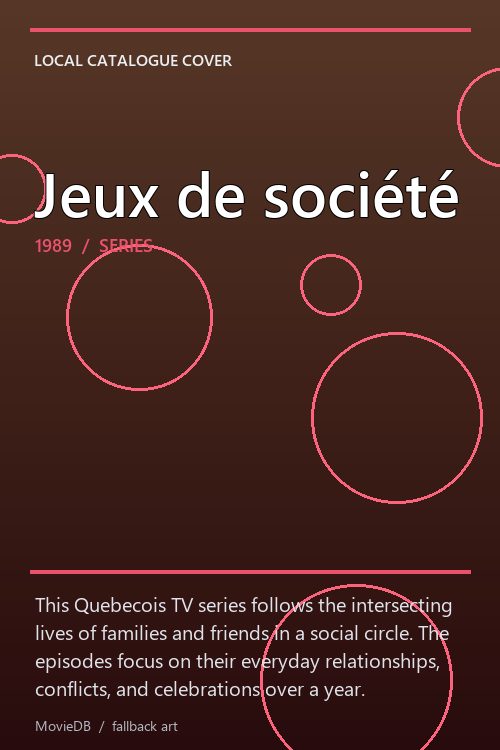 Jeux de société poster