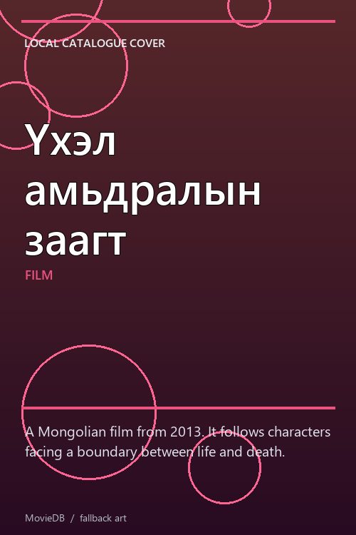 Үхэл амьдралын заагт poster