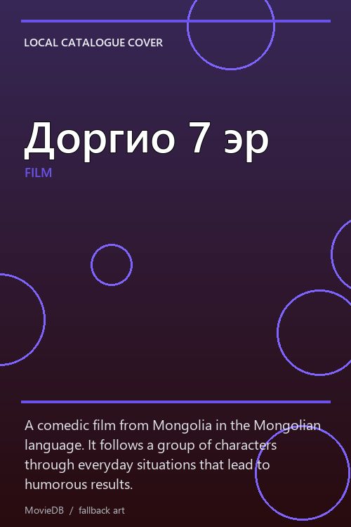 Доргио 7 эр poster